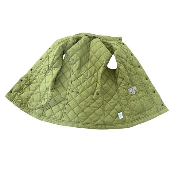 CC Filson Womens Quilted Lightweight Snap Front Vest Size M Lime Green Outdoors - Picture 6 of 8